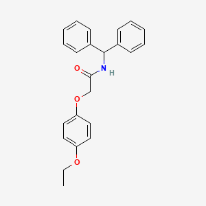 N-(diphenylmethyl)-2-(4-ethoxyphenoxy)acetamide