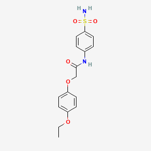 N-[4-(aminosulfonyl)phenyl]-2-(4-ethoxyphenoxy)acetamide