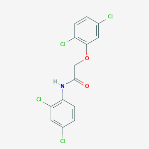2-(2,5-dichlorophenoxy)-N-(2,4-dichlorophenyl)acetamide