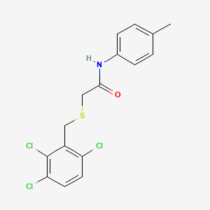 N-(4-methylphenyl)-2-[(2,3,6-trichlorobenzyl)thio]acetamide