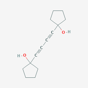 B034792 Cyclopentanol, 1,1'-(1,3-butadiyne-1,4-diyl)bis- CAS No. 104766-62-3