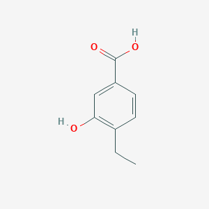 molecular formula C9H10O3 B034793 4-乙基-3-羟基苯甲酸 CAS No. 100523-85-1