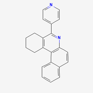 5-(4-pyridinyl)-1,2,3,4-tetrahydrobenzo[a]phenanthridine