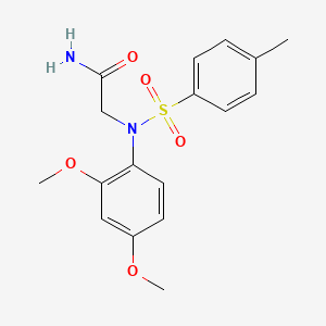 N~2~-(2,4-dimethoxyphenyl)-N~2~-[(4-methylphenyl)sulfonyl]glycinamide