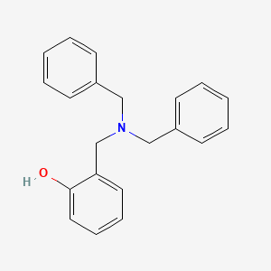 molecular formula C21H21NO B3479797 2-[(dibenzylamino)methyl]phenol CAS No. 60460-72-2