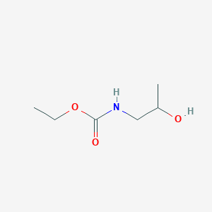 molecular formula C6H13NO3 B3480911 ethyl (2-hydroxypropyl)carbamate 