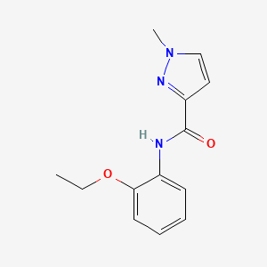 N-(2-ethoxyphenyl)-1-methyl-1H-pyrazole-3-carboxamide