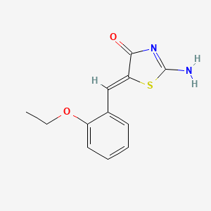 5-(2-ethoxybenzylidene)-2-imino-1,3-thiazolidin-4-one