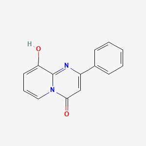9-hydroxy-2-phenyl-4H-pyrido[1,2-a]pyrimidin-4-one