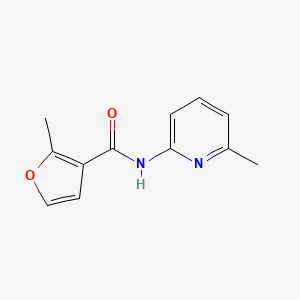 molecular formula C12H12N2O2 B3482111 2-methyl-N-(6-methyl-2-pyridinyl)-3-furamide 