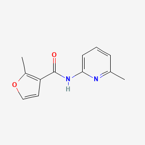 2-methyl-N-(6-methyl-2-pyridinyl)-3-furamide