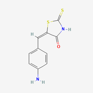 5-(4-aminobenzylidene)-2-thioxo-1,3-thiazolidin-4-one