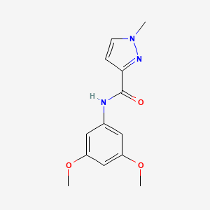 N-(3,5-dimethoxyphenyl)-1-methyl-1H-pyrazole-3-carboxamide