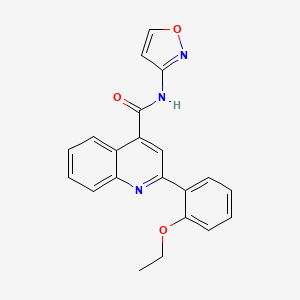 2-(2-ethoxyphenyl)-N-3-isoxazolyl-4-quinolinecarboxamide