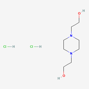 molecular formula C8H20Cl2N2O2 B3483041 2,2'-(1,4-piperazinediyl)diethanol dihydrochloride 
