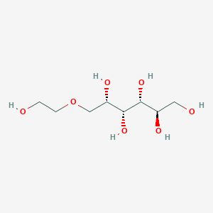 molecular formula C8H18O7 B034840 6-Hydroxyethyl sorbitol CAS No. 110204-68-7