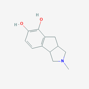 B034846 Indeno[1,2-c]pyrrole-6,7-diol, 1,2,3,3a,8,8a-hexahydro-2-methyl-(9CI) CAS No. 103810-34-0