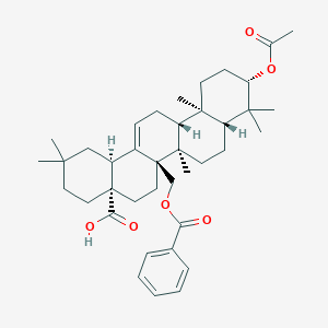 molecular formula C39H54O6 B034849 螺纹酸 CAS No. 102637-05-8