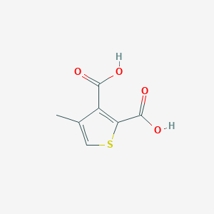 molecular formula C7H6O4S B348496 Mono methylthiophene dicarboxylic acid 