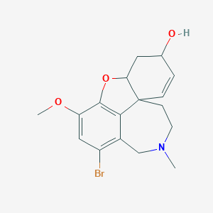 1-bromo-3-methoxy-11-methyl-5,6,9,10,11,12-hexahydro-4aH-[1]benzofuro[3a,3,2-ef][2]benzazepin-6-ol