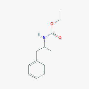 molecular formula C12H17NO2 B3485019 ethyl (1-methyl-2-phenylethyl)carbamate CAS No. 27822-59-9