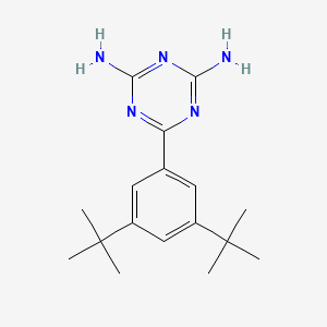 6-(3,5-di-tert-butylphenyl)-1,3,5-triazine-2,4-diamine