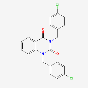 1,3-bis(4-chlorobenzyl)-2,4(1H,3H)-quinazolinedione