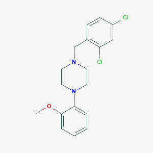 1-(2,4-dichlorobenzyl)-4-(2-methoxyphenyl)piperazine