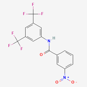 N-[3,5-bis(trifluoromethyl)phenyl]-3-nitrobenzamide