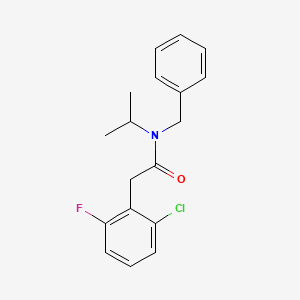 N-benzyl-2-(2-chloro-6-fluorophenyl)-N-isopropylacetamide