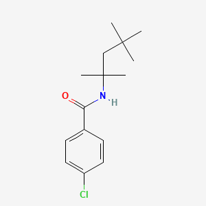 4-chloro-N-(1,1,3,3-tetramethylbutyl)benzamide