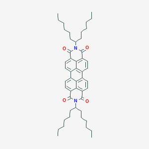 molecular formula C50H62N2O4 B034857 2,9-二(十三烷-7-基)蒽并[2,1,9-def:6,5,10-d'e'f']二异喹啉-1,3,8,10(2H,9H)-四酮 CAS No. 110590-84-6
