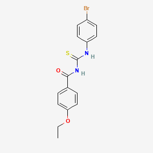 N-{[(4-bromophenyl)amino]carbonothioyl}-4-ethoxybenzamide