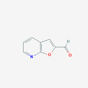 B034861 Furo[2,3-b]pyridine-2-carbaldehyde CAS No. 109274-92-2