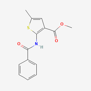 methyl 2-(benzoylamino)-5-methyl-3-thiophenecarboxylate