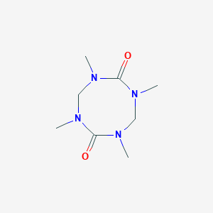 B034870 1,3,5,7-Tetramethyltetrahydro-2,6(1H,3H)-1,3,5,7-tetrazocine-2,6-dione CAS No. 101074-13-9