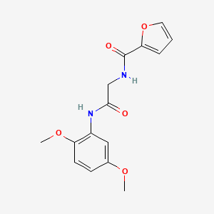 N-{2-[(2,5-dimethoxyphenyl)amino]-2-oxoethyl}furan-2-carboxamide