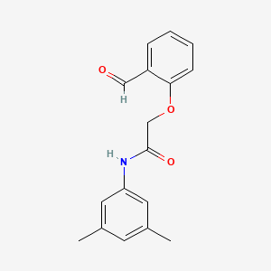 N-(3,5-dimethylphenyl)-2-(2-formylphenoxy)acetamide