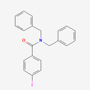 N,N-dibenzyl-4-iodobenzamide