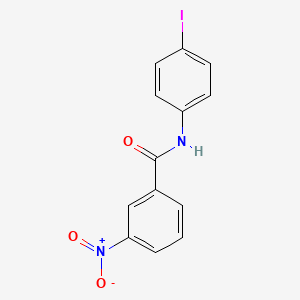 N-(4-iodophenyl)-3-nitrobenzamide