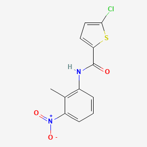 5-chloro-N-(2-methyl-3-nitrophenyl)thiophene-2-carboxamide