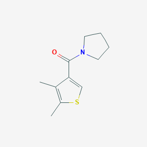 (4,5-Dimethylthiophen-3-yl)(pyrrolidin-1-yl)methanone