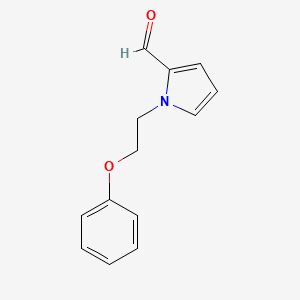 1-(2-phenoxyethyl)-1H-pyrrole-2-carbaldehyde