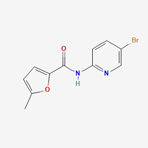 N-(5-bromopyridin-2-yl)-5-methylfuran-2-carboxamide