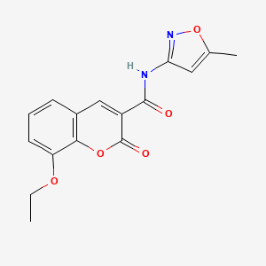 8-ethoxy-N-(5-methyl-1,2-oxazol-3-yl)-2-oxo-2H-chromene-3-carboxamide