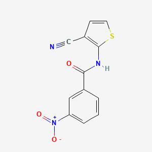 N-(3-cyanothiophen-2-yl)-3-nitrobenzamide