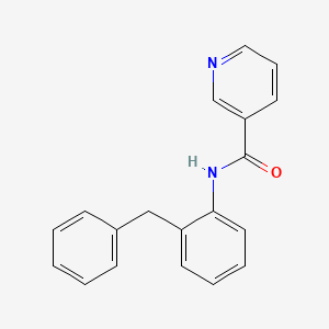 N-(2-benzylphenyl)pyridine-3-carboxamide