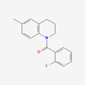 1-(2-fluorobenzoyl)-6-methyl-1,2,3,4-tetrahydroquinoline