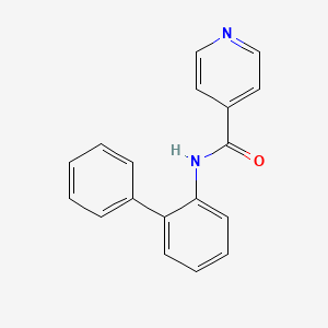 N-2-biphenylylisonicotinamide