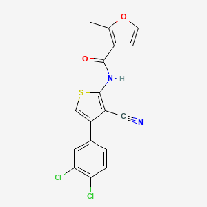 N-[3-cyano-4-(3,4-dichlorophenyl)-2-thienyl]-2-methyl-3-furamide